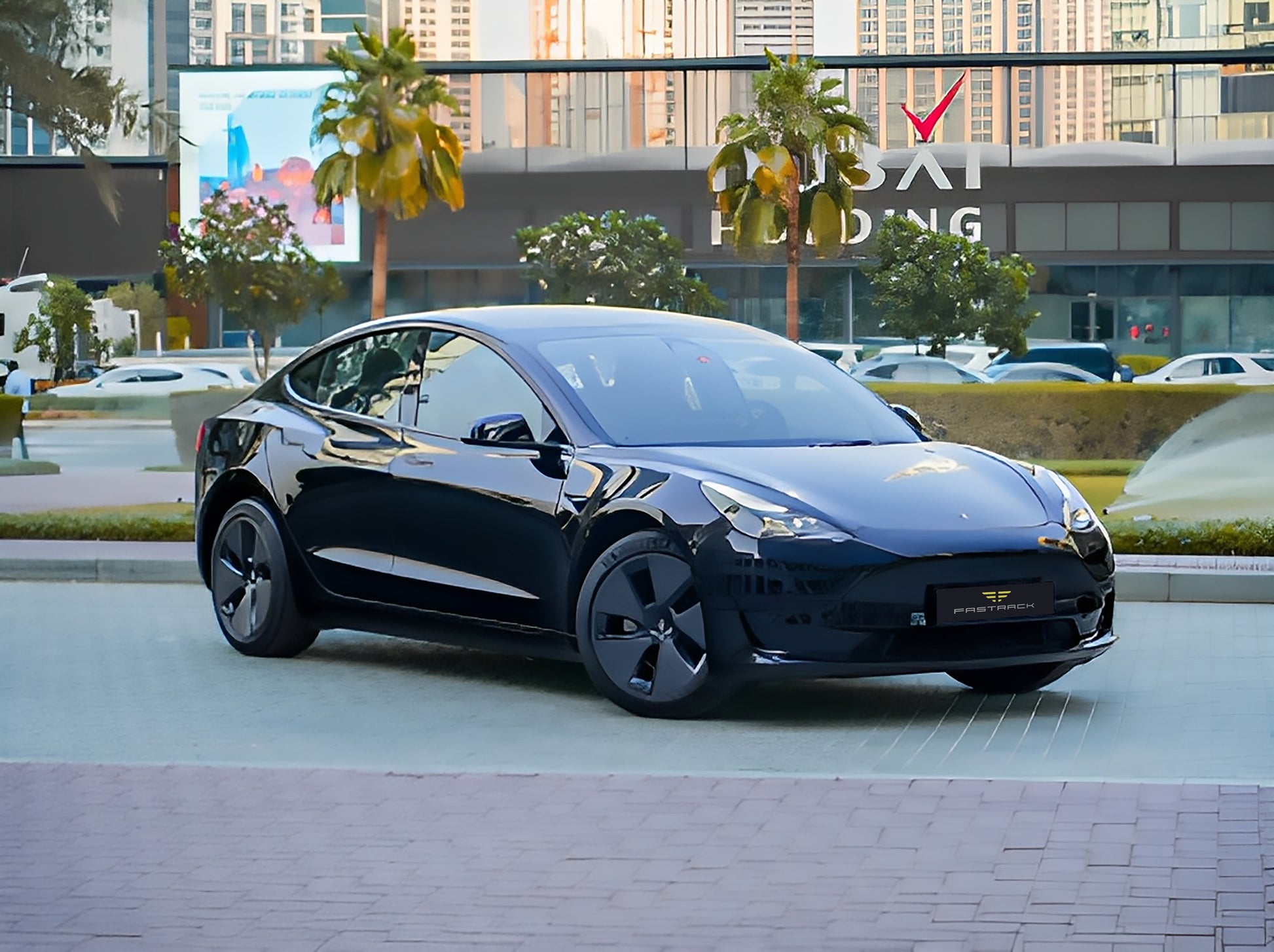 Rent Tesla Model 3 2023  Fast Track Rent a Car Dubai